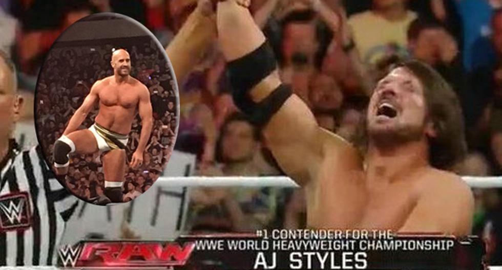 Cesaro volvió pero AJ Styles arruinó su fiesta en WWE y va por Roman Reigns tras Monday Night Raw. (Foto: Internet)