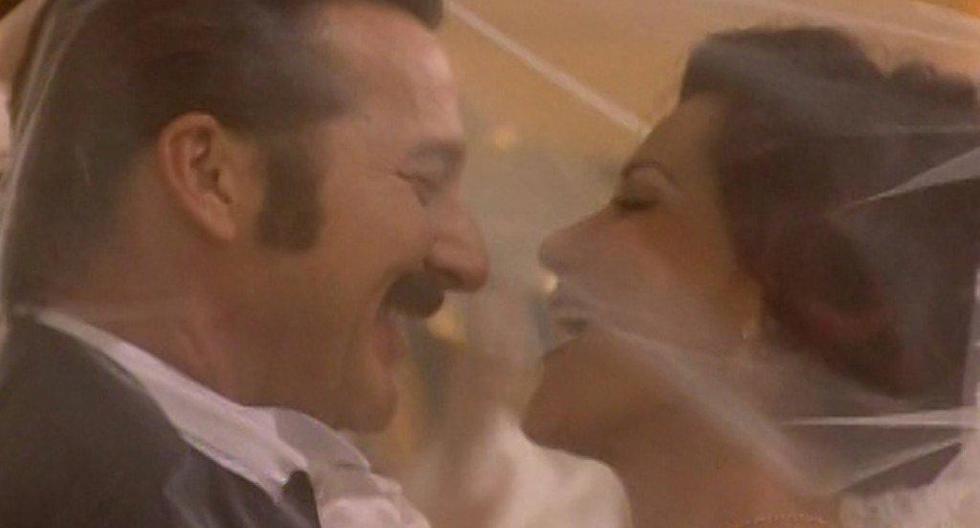En la gran final de De Vuelta Al Barrio, Malena y Pichón se casaron en emotiva ceremonia. (Foto: Captura América TV)