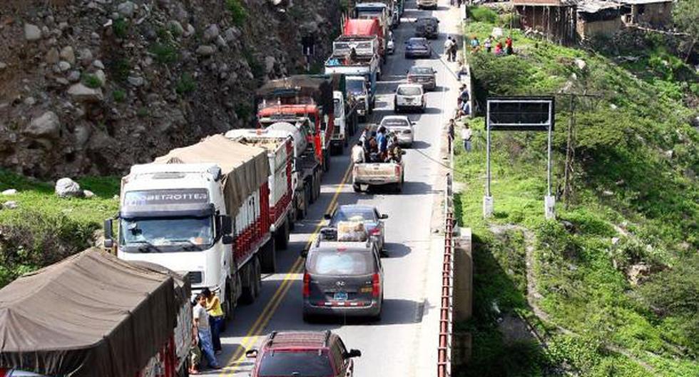 Restringirán tránsito de vehículos pesados en Carretera Central por Año Nuevo 2018. (Andina)