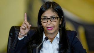 Delcy Rodríguez: “Juan Guaidó es un enemigo de la patria” | VIDEO