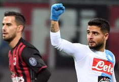 Milan cayó 2-1 ante Napoli por la Serie A