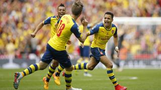 Arsenal goleó 4-0 a Aston Villa y es bicampeón de la FA Cup