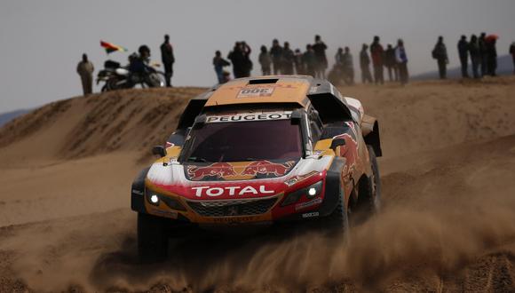 Stéphane Peterhansel ganó la octava etapa del Dakar 2018 en la categoría coches. (Foto: EFE)