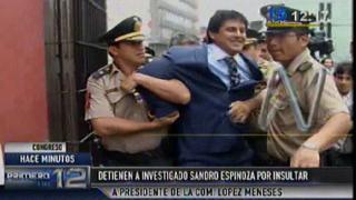 Ex policía fue detenido tras asistir a Comisión López Meneses