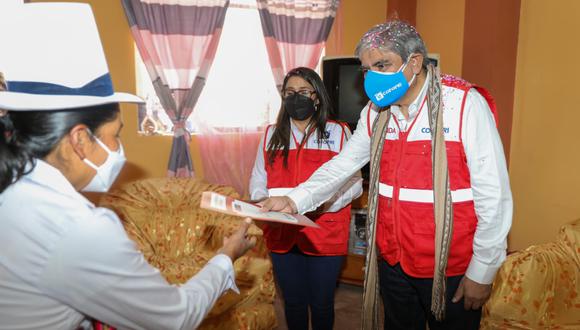 Dentro del total de títulos otorgados se resalta la titulación del Centro Médico de Uchuccarcco del distrito de Chamaca, ubicado en la provincia de Chumbivilcas. (Foto: Cofopri)