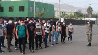 Coronavirus en Perú: reservistas del Ejército se presentan para apoyar patrullaje durante cuarentena 