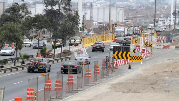 Tránsito en Panamericana Sur será desviado durante la madrugada