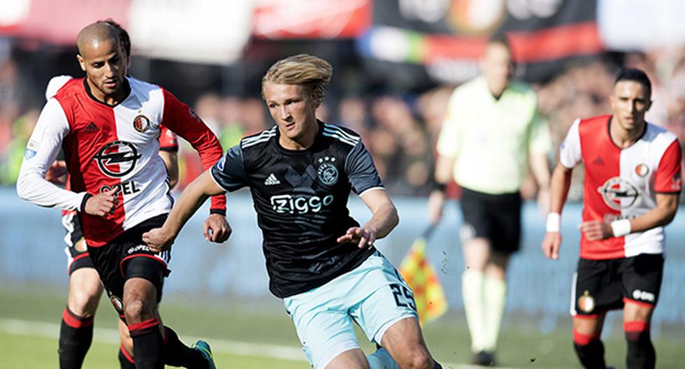 Feyenoord se mantiene en la punta de la Eredivisie tras empatar con el Ajax. (Foto: EFE)
