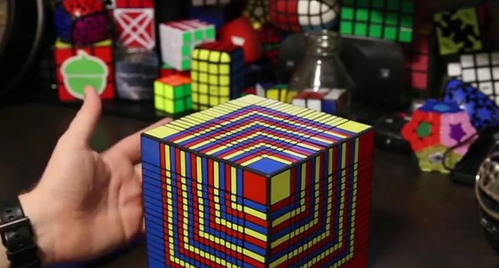 El cubo más difícil del mundo. (Foto: Captura)