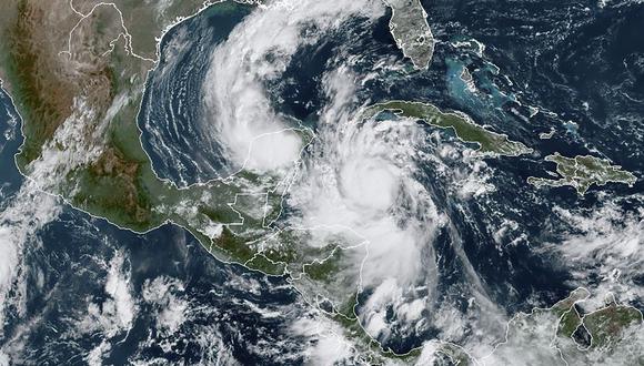 El huracán Delta tocará tierra en México y también afectará a Cuba. (AFP).