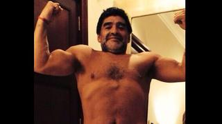 Diego Maradona bajó 20 kilos y luce esta nueva figura