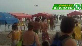 Playa Arica: así fue rescate de los bañistas ahogados (VIDEO)