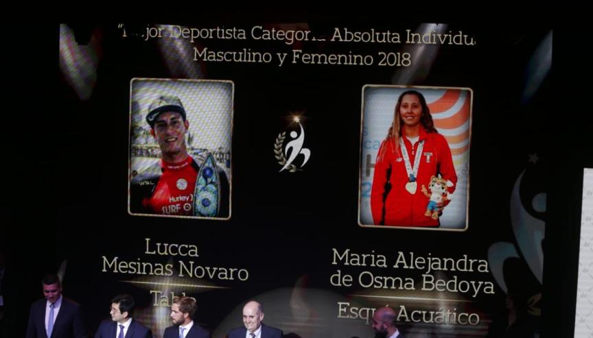 Lucca no estuvo presente porque está compitiendo en Chile. (Foto: Mario Zapata)