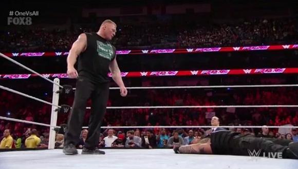 Brock Lesnar en WrestleMania 32 por las buenas o a las malas