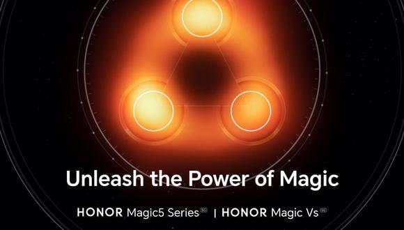Honor presentará en el MWC los smartphones Honor Magic 5 y Honor Magic Vs el 27 de febrero. (Foto: Difusión)