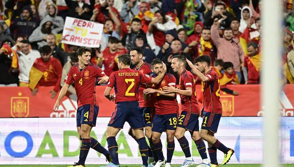 España conforma el Grupo E del Mundial Qatar 2022. Foto: JAVIER SORIANO / AFP