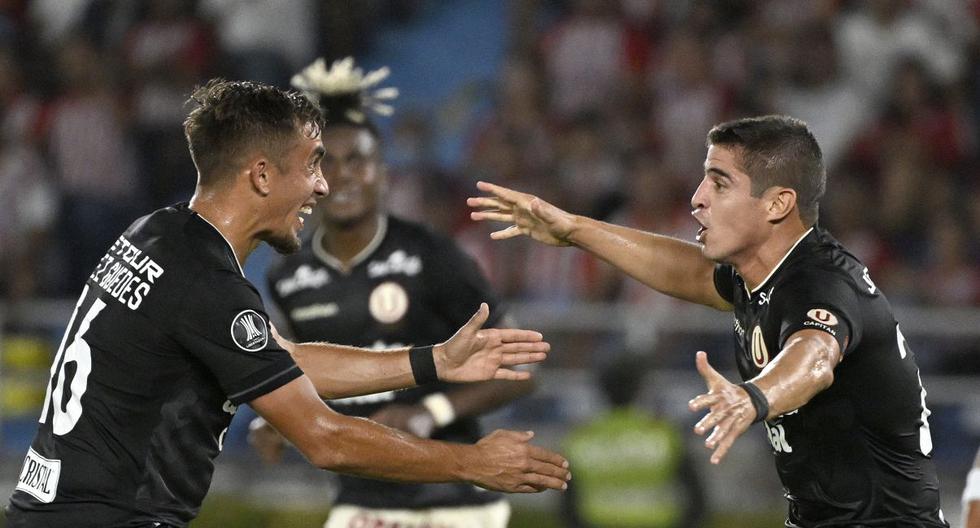 Aldo Corzo no marcaba desde el 2022. Es su tercer tanto en la Copa Libertadores. (Foto: AFP)
