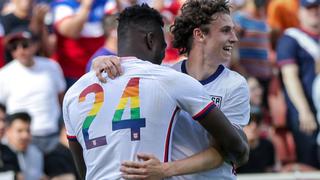 Estados Unidos goleó 4-0 a Costa Rica en el amistoso FIFA internacional
