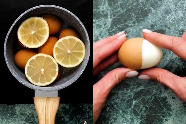 TRUCOS CASEROS | La cantidad de rodajas de limón dependerá de cuántos huevos pongas a cocer. (Foto: @5minute.recipes.official / Instagram)