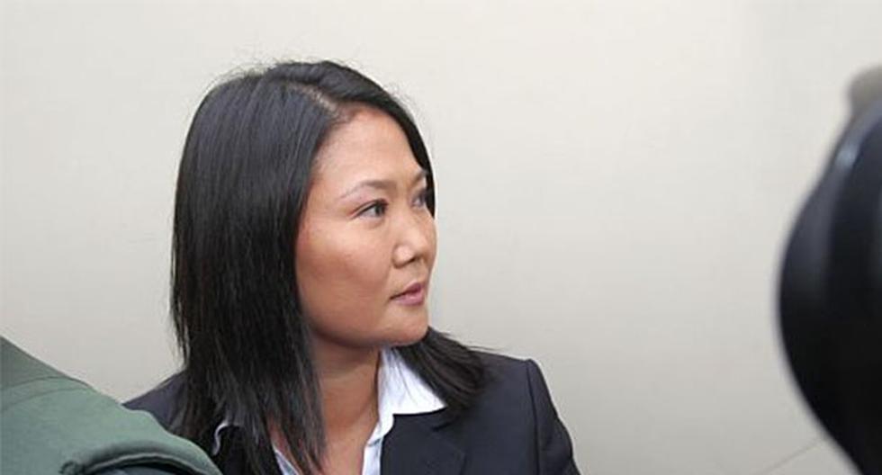 Keiko Fujimori defendió la inocencia de su padre, Alberto Fujimori. (Foto: Diario El Comercio)