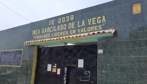 Directora del colegio denunció el hecho ante la Policía Nacional del Perú, informó el Ministerio de Educación. (Foto: Hellen Meniz)