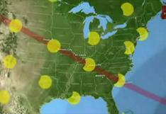 ¿Cuál será el recorrido de la sombra del eclipse solar en Estados Unidos? [VIDEO]