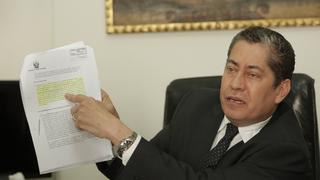 Demanda en el TC contra régimen CAS seguirá su curso, afirma Espinosa-Saldaña