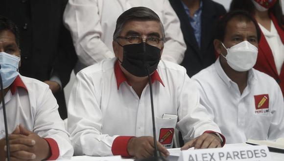 El legislador de Perú Libre indicó que dejó de ser portavoz porque busca presidir la Comisión de Educación del Congreso. (Foto: El Comercio)