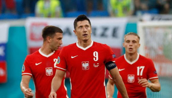 Robert Lewandowski jugó 3 partidos en Rusia 2018. No pudo anotar. (Foto: AFP).