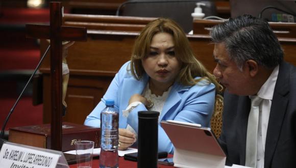 El jefe de la Dirección contra Lavado de Activos de la Policía, general PNP Jhonny Véliz, informó que se ha dispuesto reforzar la seguridad de la colaboradora eficaz. (Foto: Congreso)