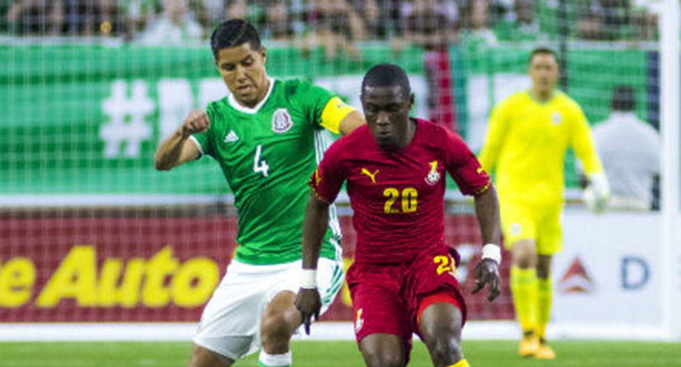 México afrontó un duro y afortunado partido ante Ghana. (Foto: Record)