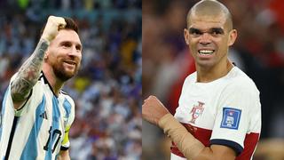 Pepe y su ‘dardo’ a Argentina: “Es inadmisible que un árbitro argentino nos pitara después de las quejas de Messi”