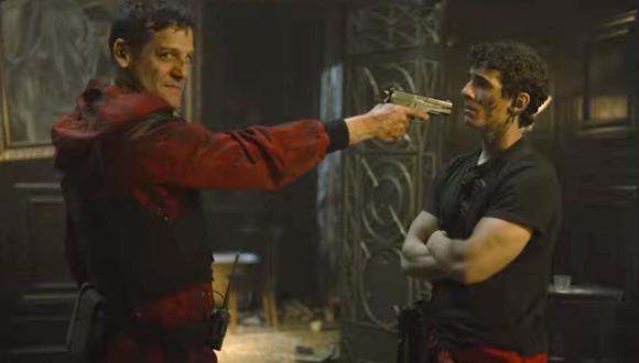 Palermo (Rodrigo de la Serna) y Rio (Miguel Herrán) en una escena del VOLUMEN 2 de "La casa de papel".