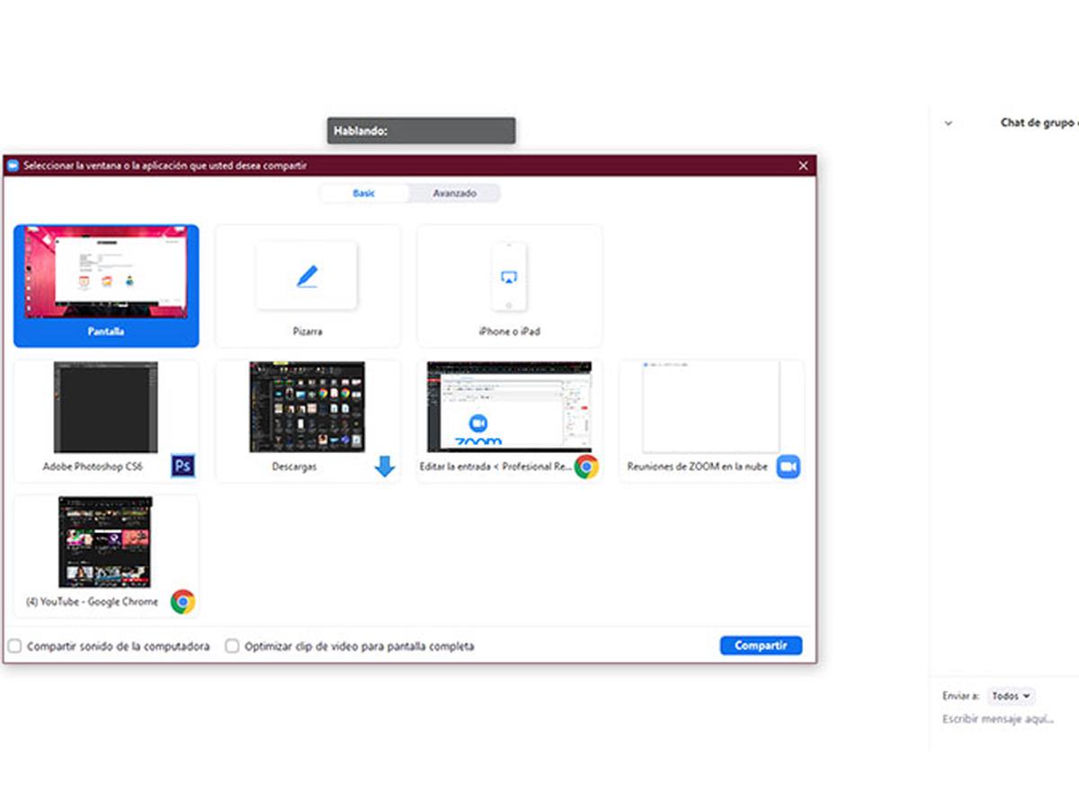 Zoom Tutorial Como Compartir Tu Pantalla Durante Una Videollamada How To Sharing Your Screen Clases Escolares Virtuales Profesores Maestros Alumnos Home Office Teletrabajo