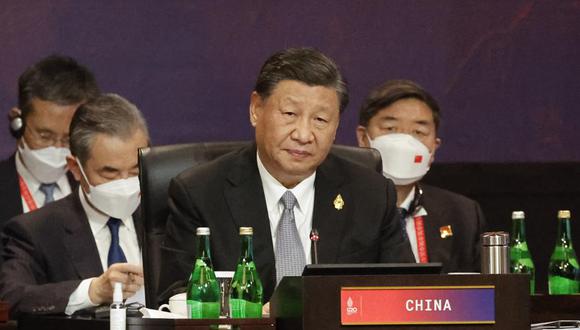El presidente chino, Xi Jinping, asiste a la Cumbre de Líderes del G20 en Nusa Dua, Bali, Indonesia.