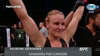 UFC : Valentina Shevchenko sometió a brasileña Priscila Cachoeira [VIDEO]