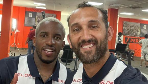 Jefferson Farfán y Hernán Barcos, dos de los refuerzos de Alianza Lima para la temporada 2021. (Foto: Instagram / Barcos)