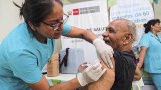 Minsa: adultos mayores serán vacunados en sus domicilios contra el neumococo | VIDEO