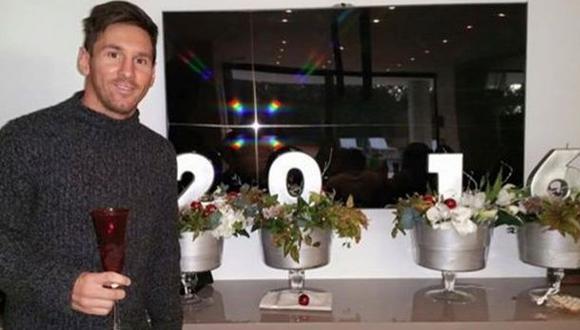 Facebook: el mensaje de Lionel Messi por año nuevo