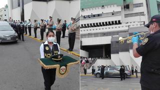 Rinden homenaje póstumo a PNP baleado durante intervención a banda de secuestradores en Ancón