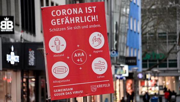 Coronavirus en Alemania | Últimas noticias | Último minuto: reporte de infectados y muertos hoy, lunes 4 de enero del 2021. (Foto: EFE/EPA/SASCHA STEINBACH).