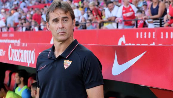 Julen Lopetegui, entrenador del Sevilla. (Foto: EFE)