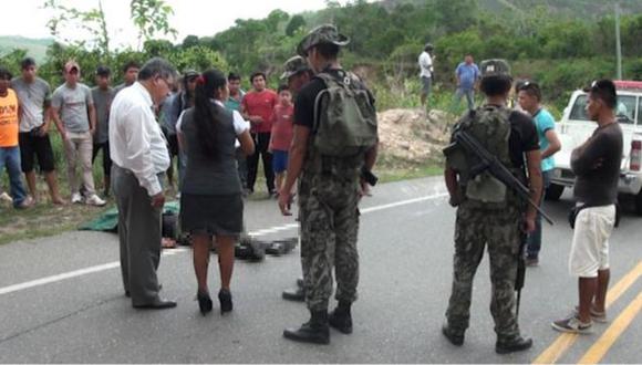 San Martín: soldado que retornaba del Vraem murió en accidente