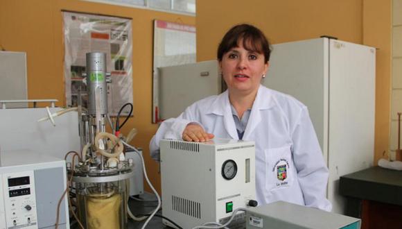 La bióloga Gretty Villena es doctora en Ciencias e Ingeniería Biológicas en la Universidad Nacional Agraria La Molina (UNALM) Perú y especialista en Biotecnologia. (Foto: UNALM)