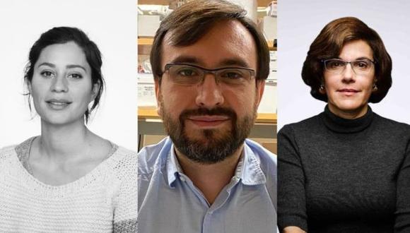 Marina Escalera-Zamudio, Javier Jaimes e Irene Bosch son tres científicos que estudian el coronavirus. (MARINA ESCALERA, JAVIER JAIMES, IRENE BOSCH)