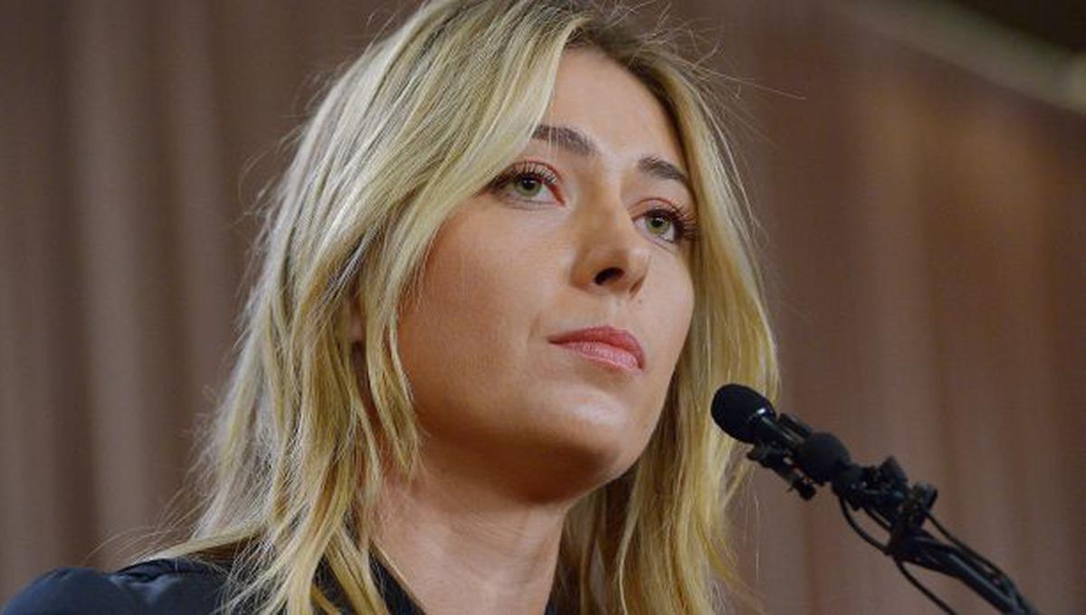 María Sharapova respondió acusaciones de dopaje