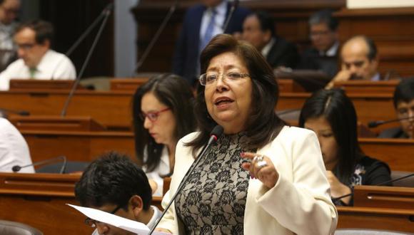 La comisión aprobó por mayoría declarar procedente la denuncia en contra de la congresista frenteamplista María Elena Foronda. (Foto: Congreso)