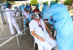 COVID-19 Perú: profesionales de salud del Hospital Naval recibieron la primera dosis de Sinopharm | FOTOS