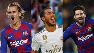 Barcelona vs. Real Madrid: Estos son los jugadores mejor valorizados entre ambos planteles