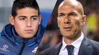 Real Madrid: James Rodríguez descartó cualquier tipo de enemistad con Zidane